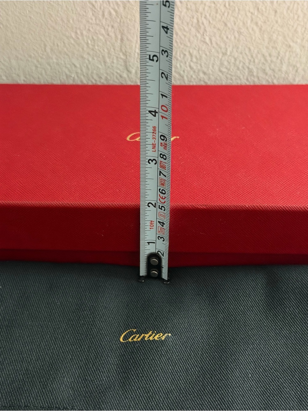 Cartier Red Box And Pouch - Picture 5 of 6